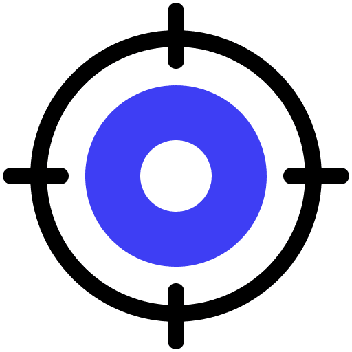 Targets shooting goal targets icon