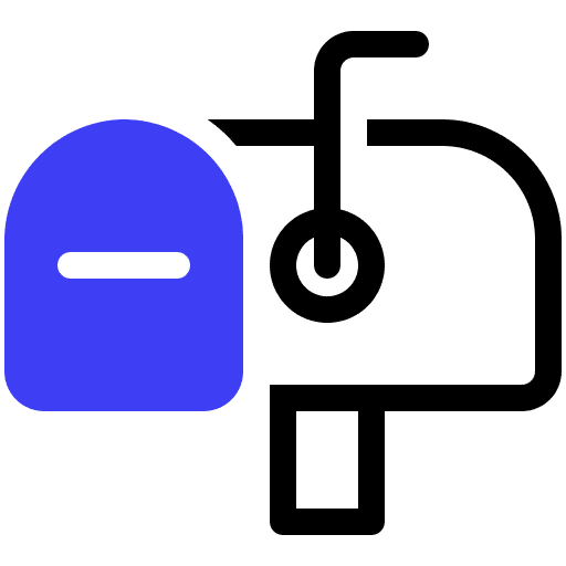 Mailboxes communications inbox letterbox icon