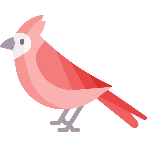 Cardinal animals animal zoo icon