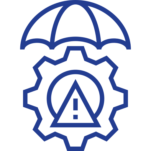 Risk error problem project icon