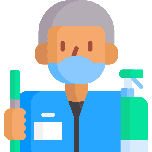 Cleaning staff profession and jobs professions and jobs people icon
