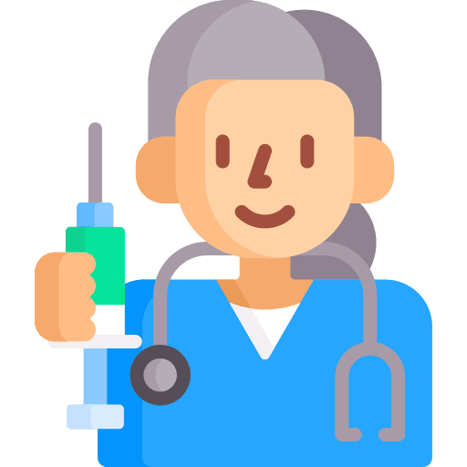 Doctor job professions and jobs nurse icon