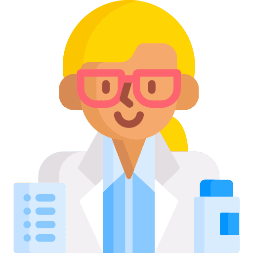 Pharmacist professions and jobs user pharmacist icon