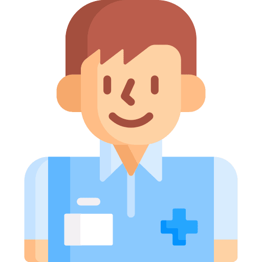 Physiotherapist doctor user physiotherapist icon