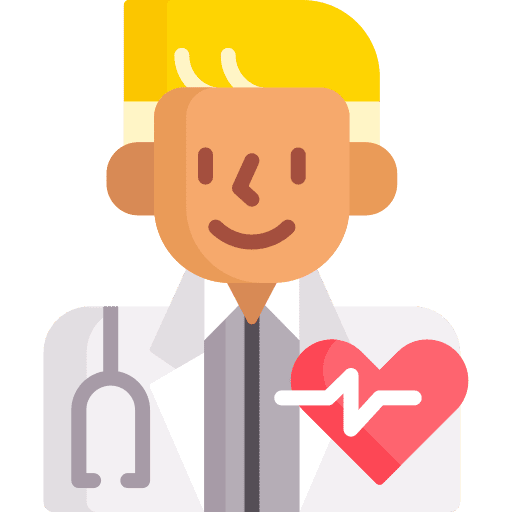 Cardiologist job professions and jobs doctor icon