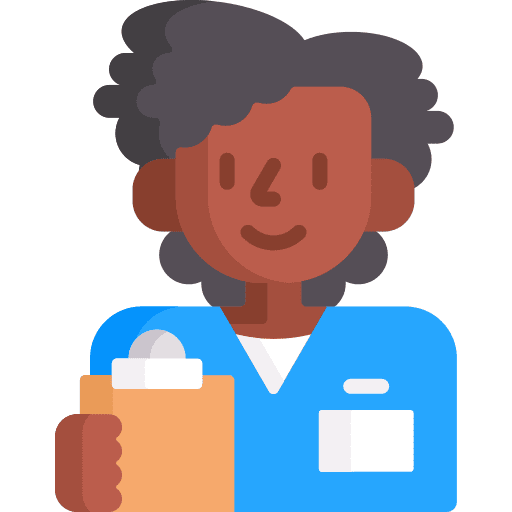 Nurse nurse doctor professions and jobs icon