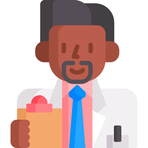 Psychiatrist man ill psychiatrist icon