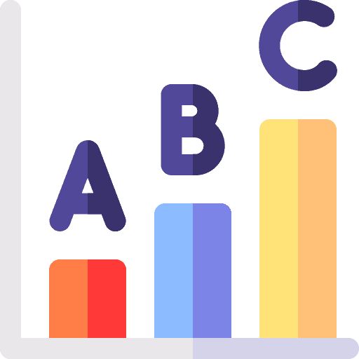 Bar chart calculation bar chart mathematics icon