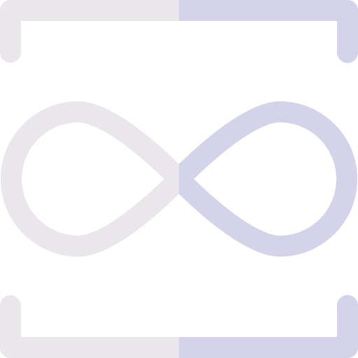 Infinity mathematics everything shapes icon