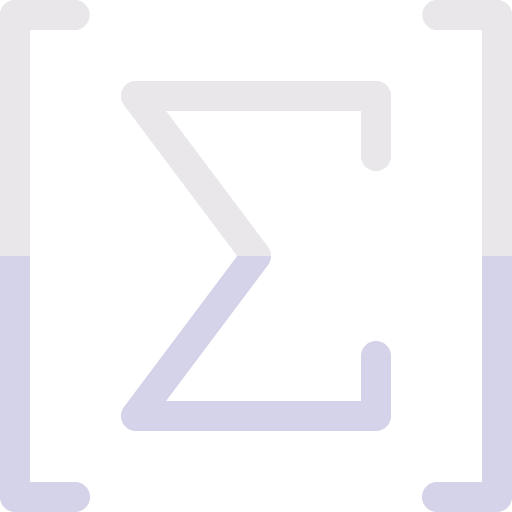 Sigma mathematical sum mathematics icon