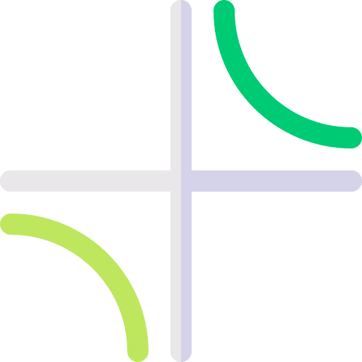 Axis calculation graphs engineering icon