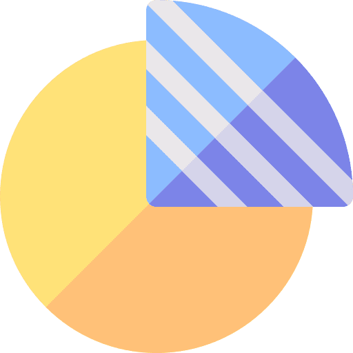 Pie chart math mathematics maths icon