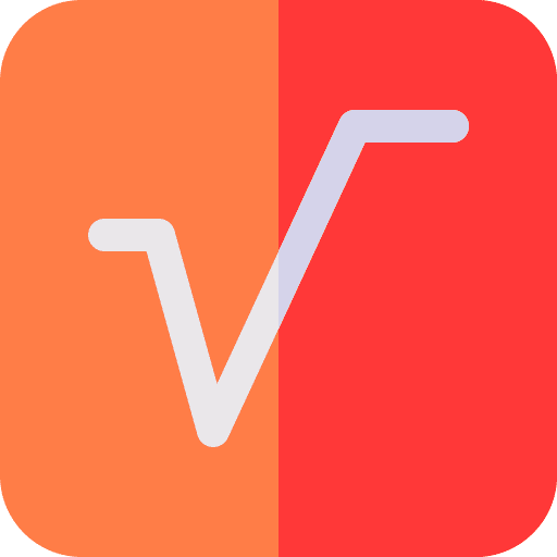 Square root mathematics square root sign icon