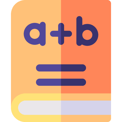 Book reading study library icon