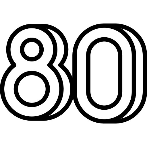 80s shapes and symbols 80s retro icon