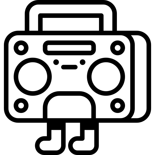 Boombox boombox electronics audio icon