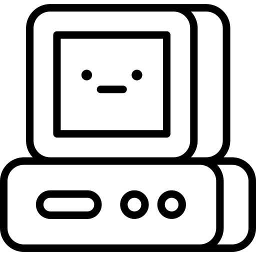 Computer screen technology electronics icon