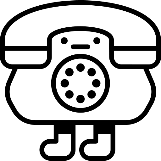 Phone electronics smileys call icon