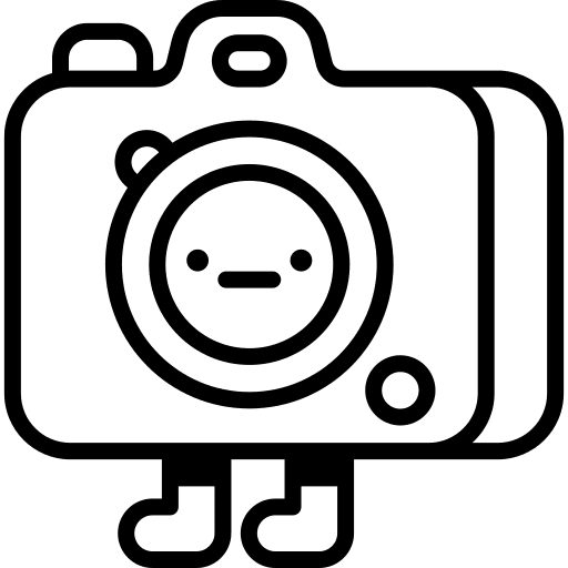 Camera smileys digital ui icon