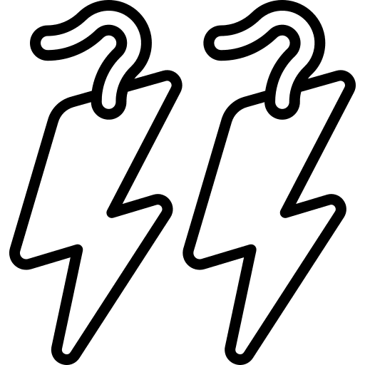 Earrings earrings flashlight fashion icon