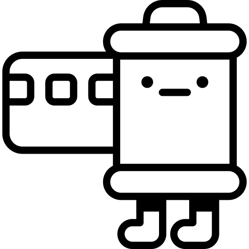 Film roll cinema technology film roll icon