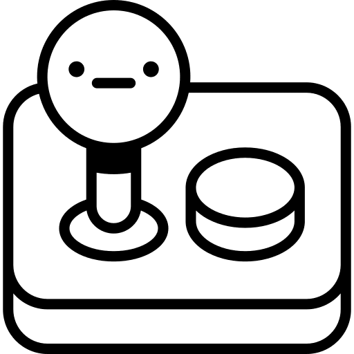 Joystick video game game controller gaming icon