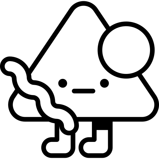 Memphis style graphic art smileys icon