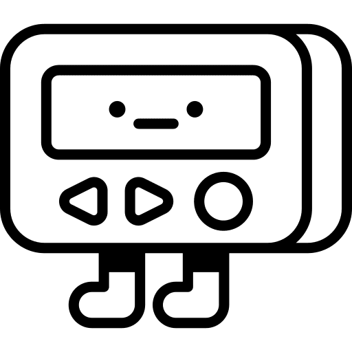 Pager pager device tools and utensils icon