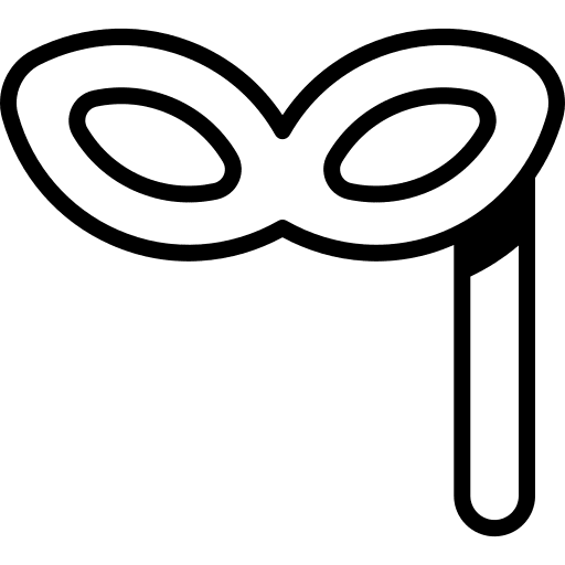 Carnival mask celebration eye mask fashion icon