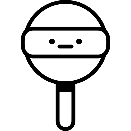 Lollipop sugar sweet food and restaurant icon