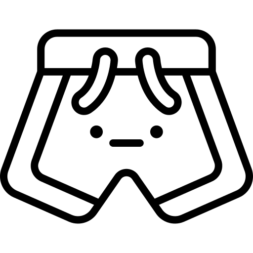 Shorts smileys swimwear summer icon