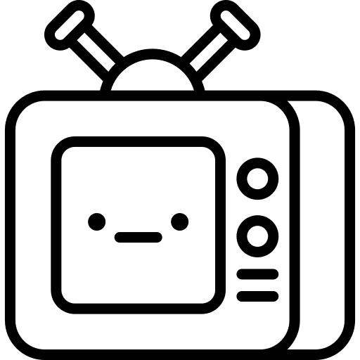 Tv technology electronics television icon