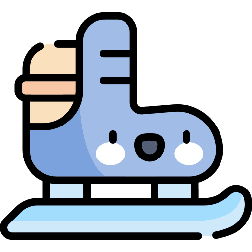 Ice skate sport ice skating shoe icon
