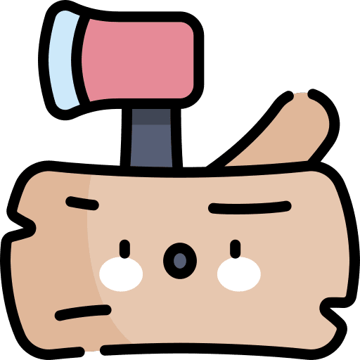 Log log travelling outdoor icon