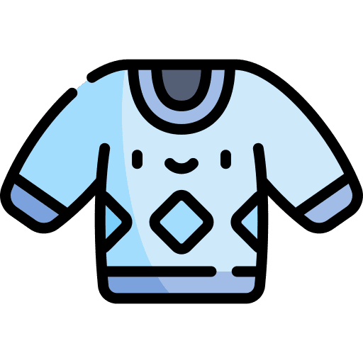 Sweater warm fashion clothing icon