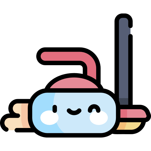 Curling olympic games sports and competition sports icon