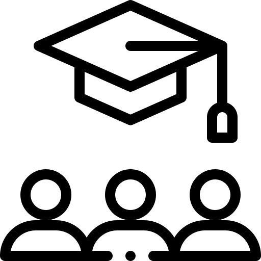 Graduation graduation people class icon