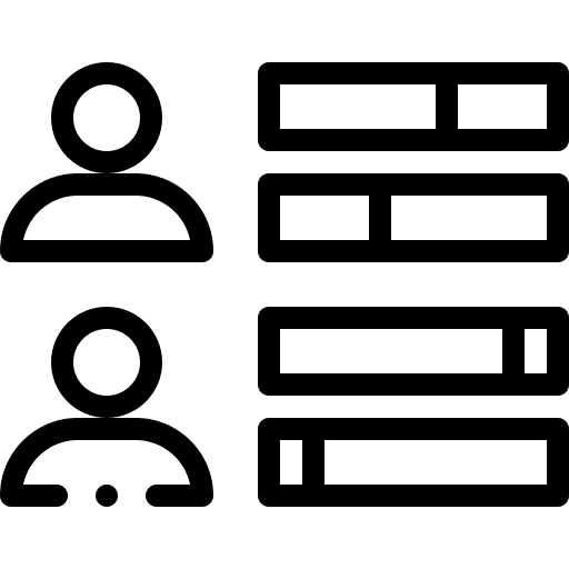 Skill people skill competence icon