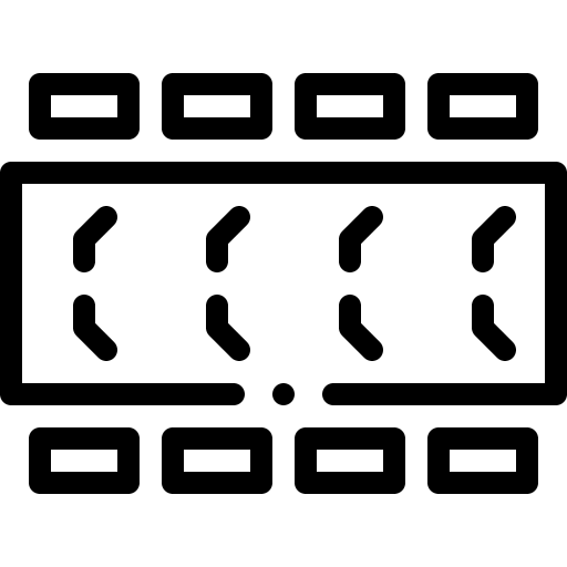 Table conference room business meeting icon