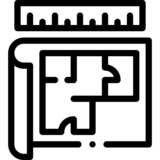 Floor plan house floor plan blueprint icon