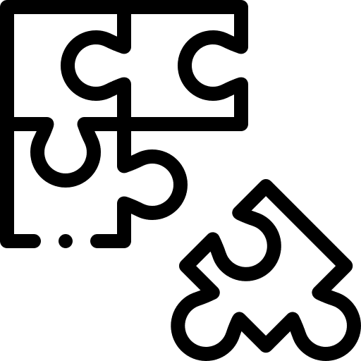 Puzzle solution puzzle puzzle piece icon