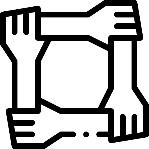 Connect help together connect icon