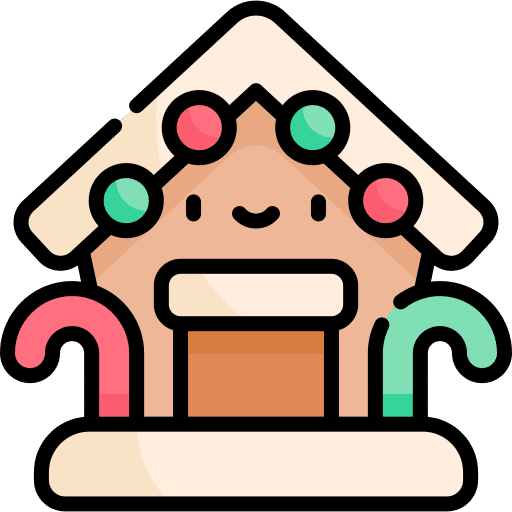 Gingerbread house fairy tale food fantasy icon