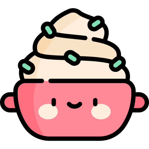 Mashed potato bowl food and restaurant mashed potato icon