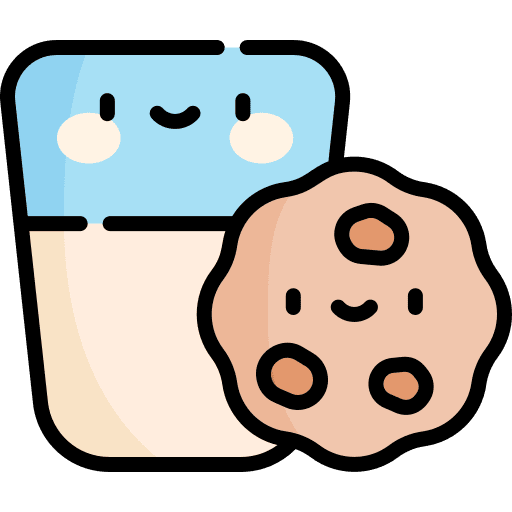 Milk milk drink biscuit icon