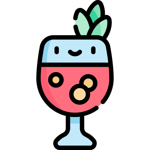Mimosa food and restaurant pub drink icon