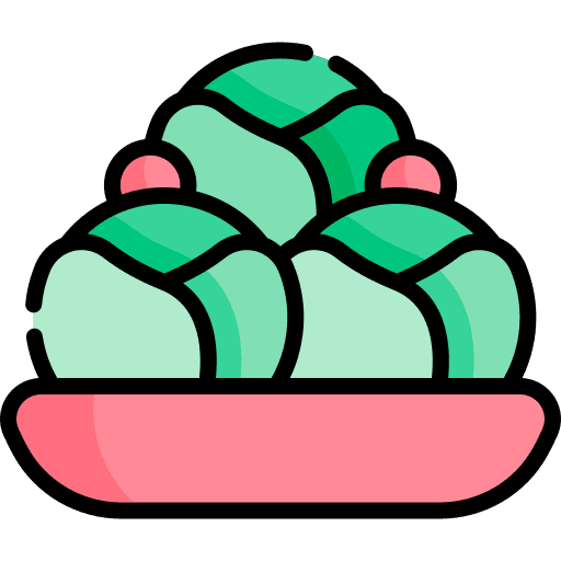 Brussel sprouts healthy food brussel sprouts vegetarian icon