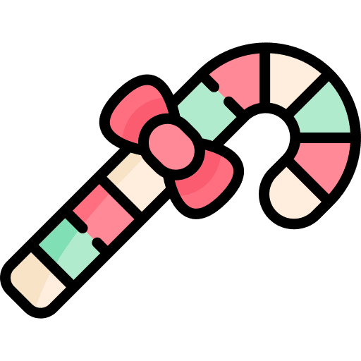 Candy cane candy cane food and restaurant sweet icon