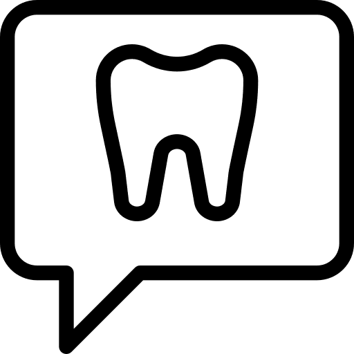 Chat healthcare and medical medical mouth icon