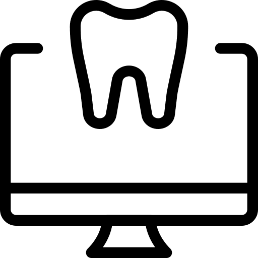 Screening screening dental healthcare and medical icon